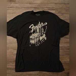 Fender Charcoal Graphic Tee for Men